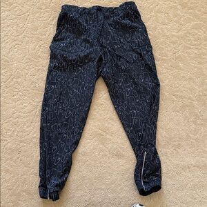 Albion Black Ghost Patterned Joggers